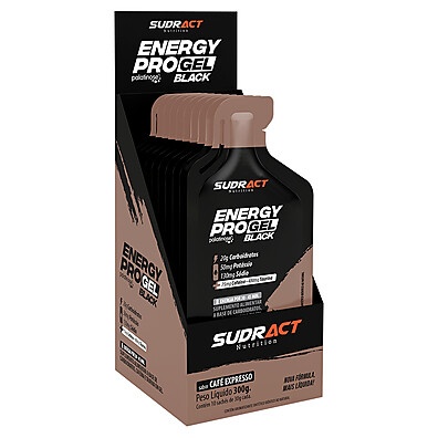 Energy Pro Gel Black: Explosão de Energia!