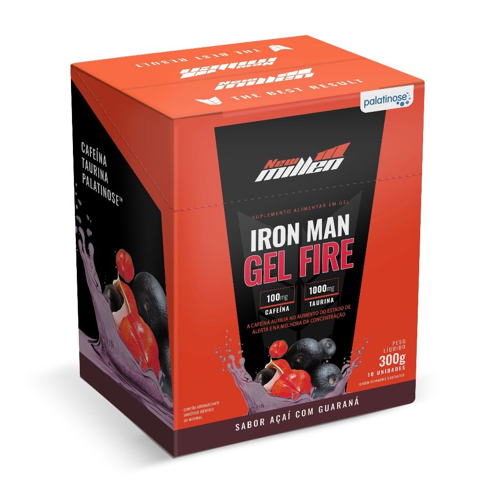 Energy Gel Iron Man: Energia Explosiva!