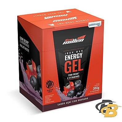 Energy Gel New Millen: Energia e Recuperação Muscular