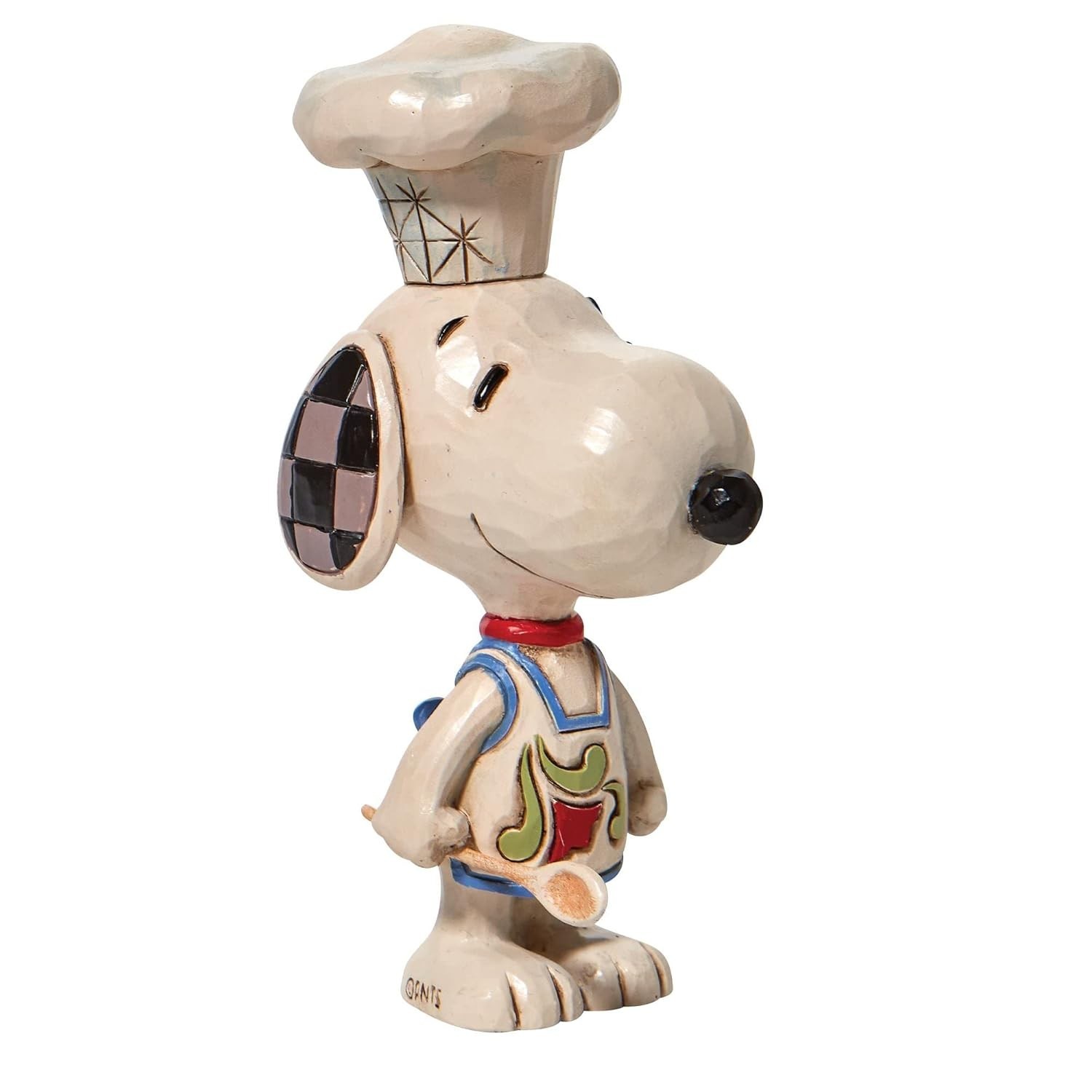 Enesco Estatueta Jim Shore Peanuts Chef Snoopy 10 cm - Coleção Exclusiva