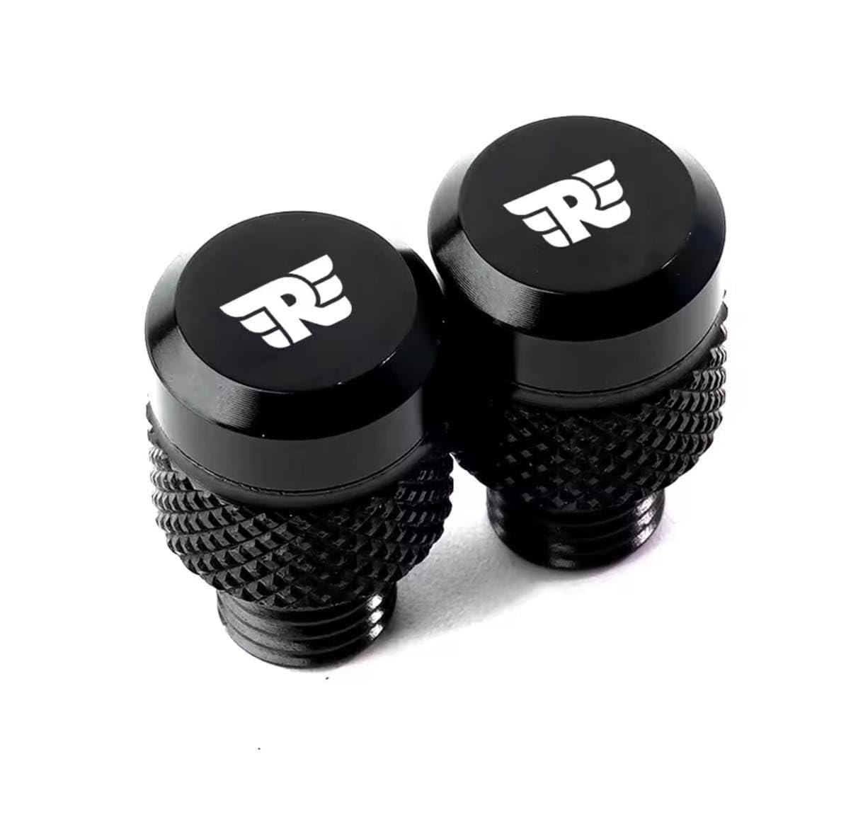 Tampões de Alumínio CNC para Buraco de Retrovisor Royal Enfield - Proteção e Estilo Premium