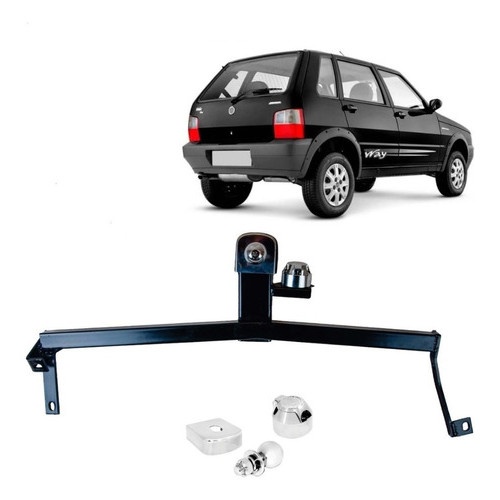 Engate Fiat Uno Quadrado 500kg: Reforçado + Instalação