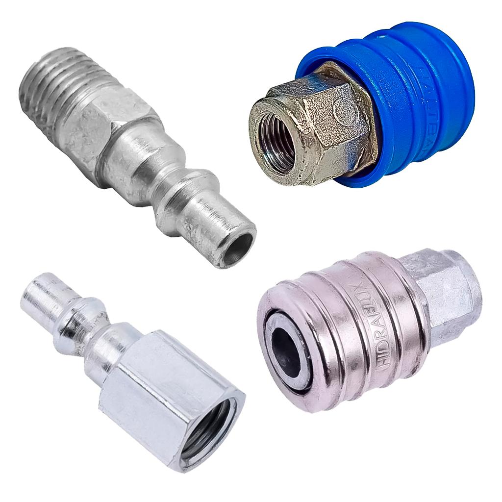 Engate Rápido 1/4" NPT: Conexão Segura e Sem Vazamentos