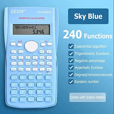 Calculadora Científica 240 Funções - Ideal para Estudos e Engenharia