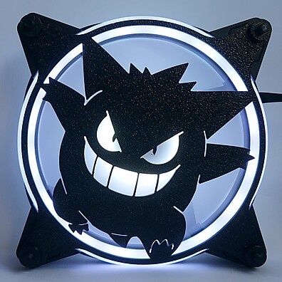 Grelha 120mm Gengar Pokémon: Deixe seu PC épico 🎮