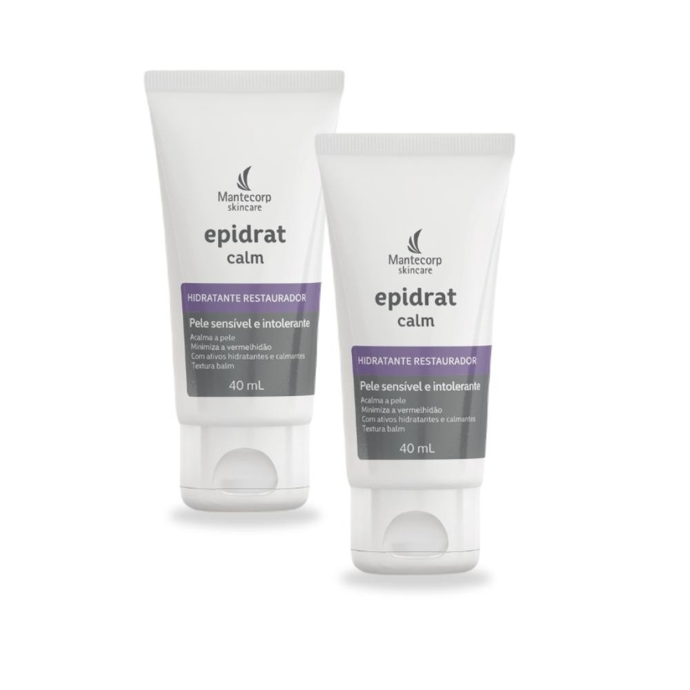Epidrat Calm: Hidratação Facial Intensa (Kit c/ 2)