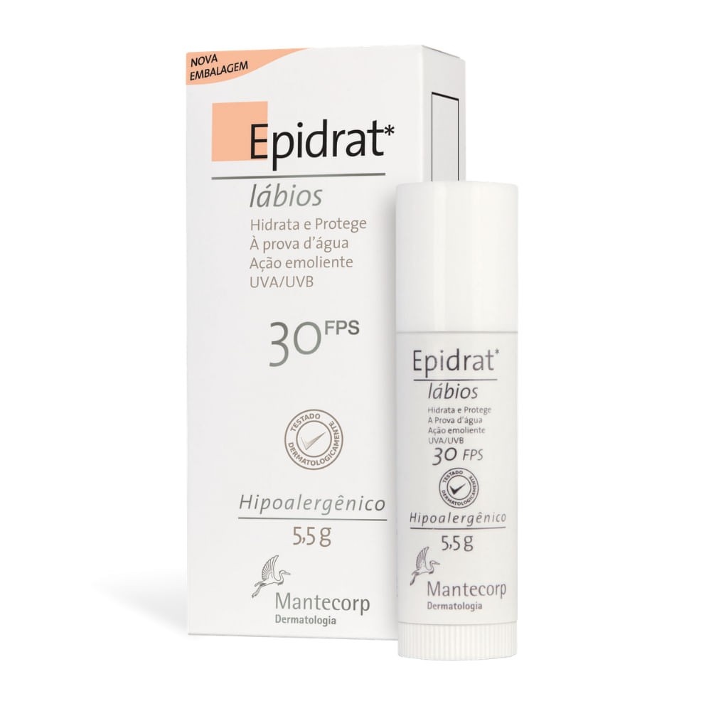 Epidrat Lábios FPS 30: Hidratação e Proteção