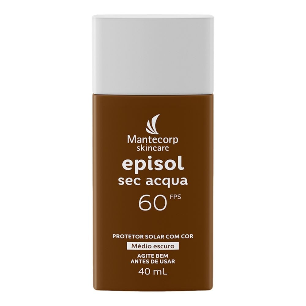 Episol Sec Acqua FPS 60: Proteção Solar com Cor