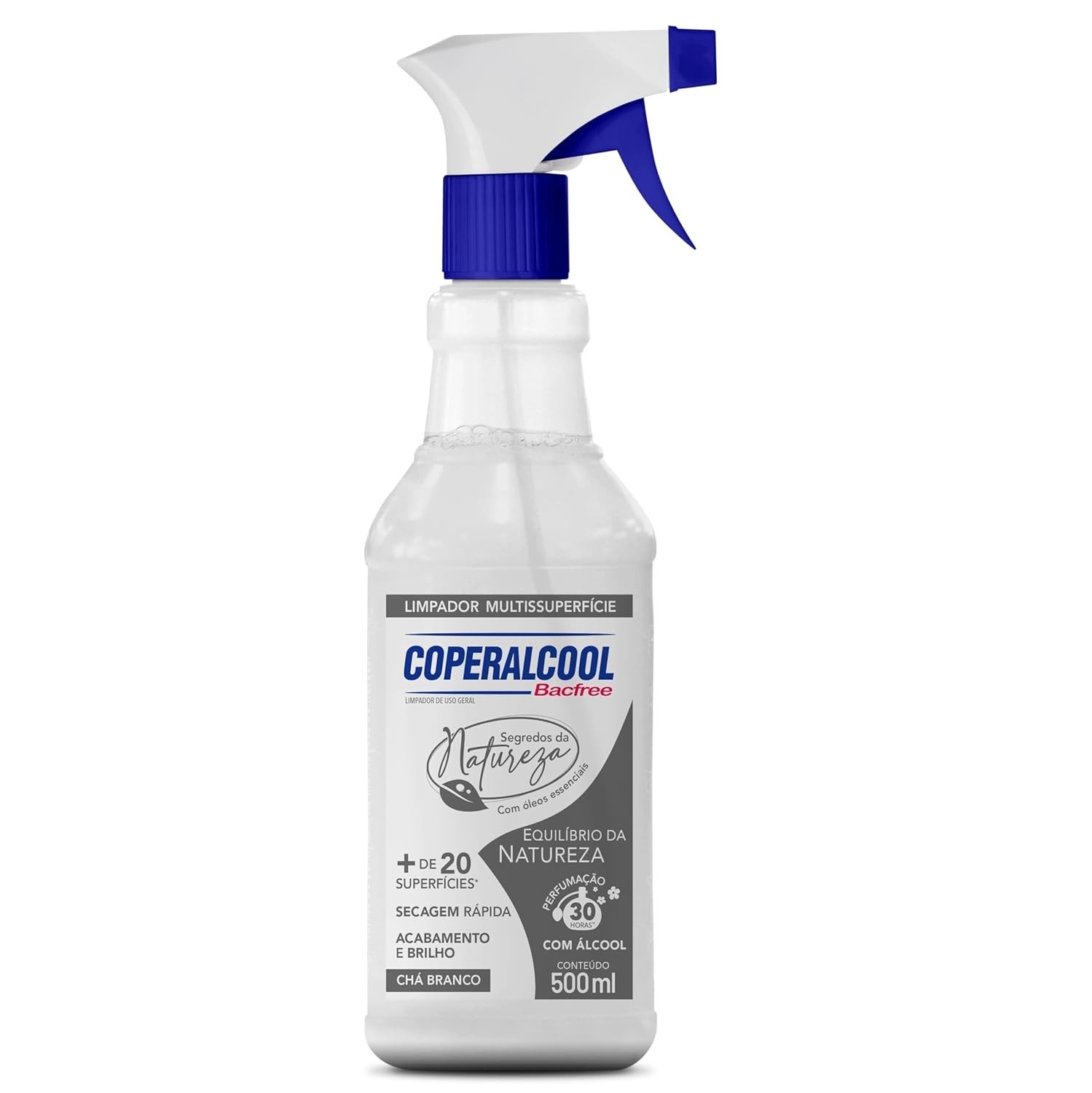 Coperalcool Bacfree Limpador Segredos da Natureza 500ml - Equilíbrio da Natureza