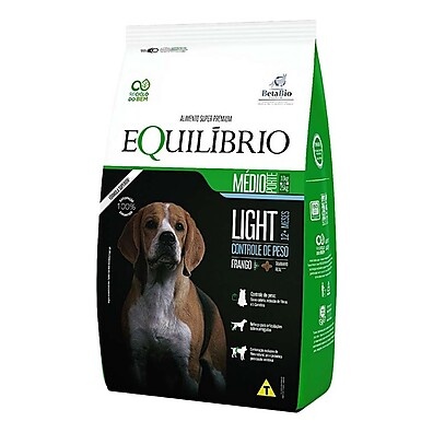 Equilíbrio Light Cães Adultos: Nutrição Premium para seu Pet