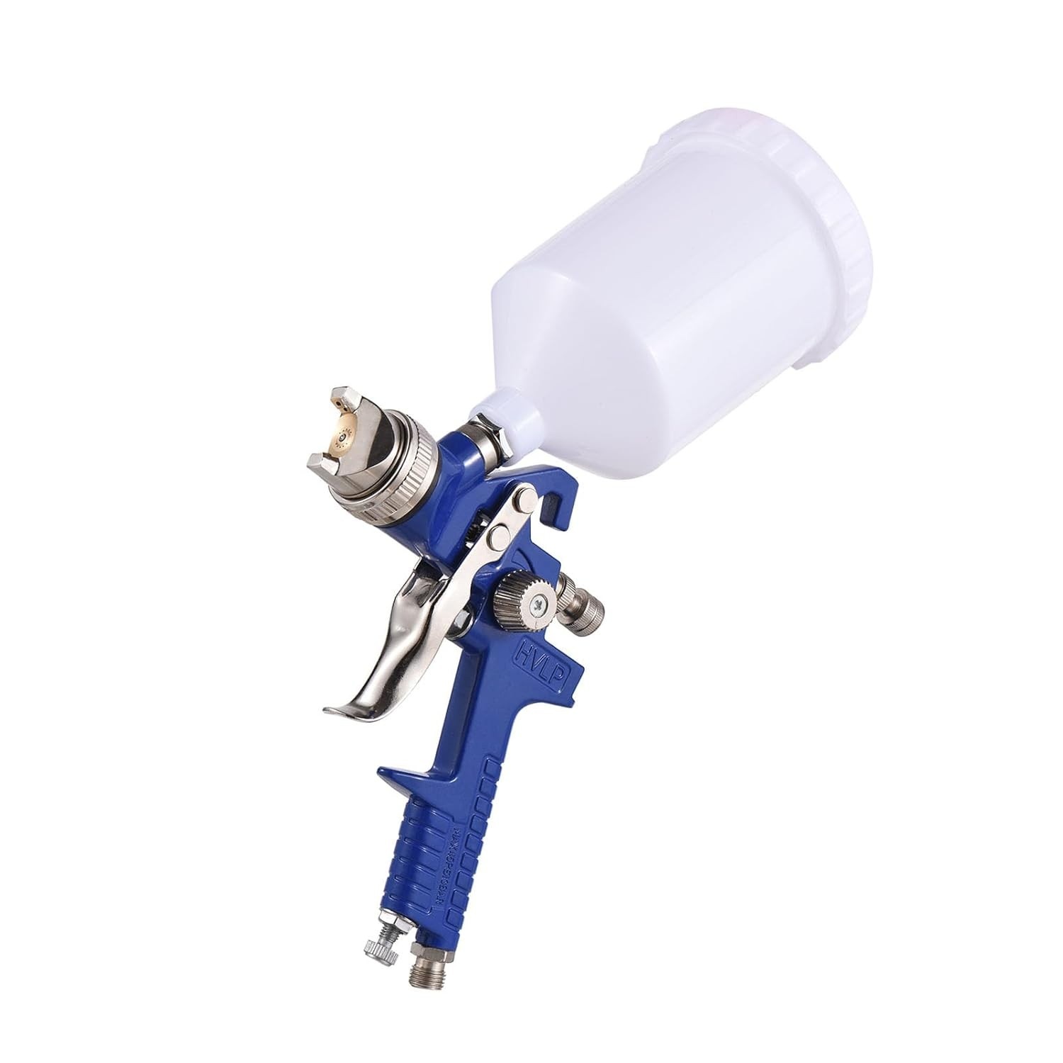 Pistola de Pintura Ergonômica com 3 Bicos - 600ml Nylon | Ideal para Carro, Móveis e Madeira