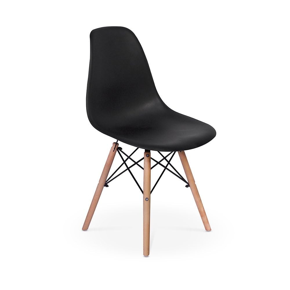 Cadeira Charles Eames Eiffel Dkr Wood - Design Ergonômico Premium