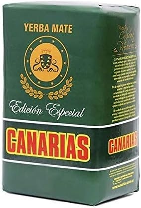 Erva-Mate Edição Especial Canarias 500G, Erva Mate Especial Padrão Uruguaio Para Chimarrão, Verde, Excelência Com Toque De Sofisticação, Seleção Minuciosa Das Folhas Repousadas, Tradição Sustentável
