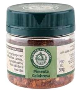 Kit 2X: Pimenta Calabresa Companhia das Ervas 50g