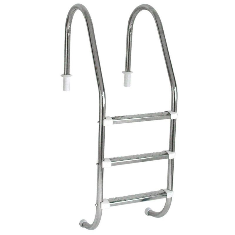 Escada de Piscina Inox 3 Degraus: Segurança e Conforto!