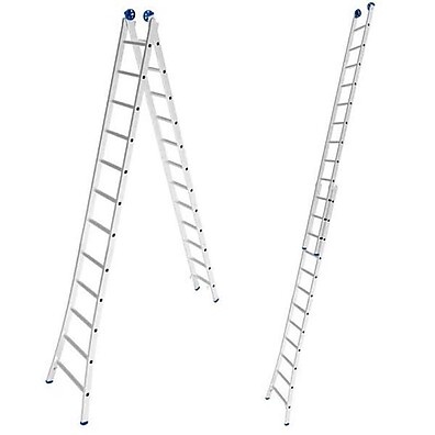 Escada Extensiva Evald: 6,17m de Alcance!