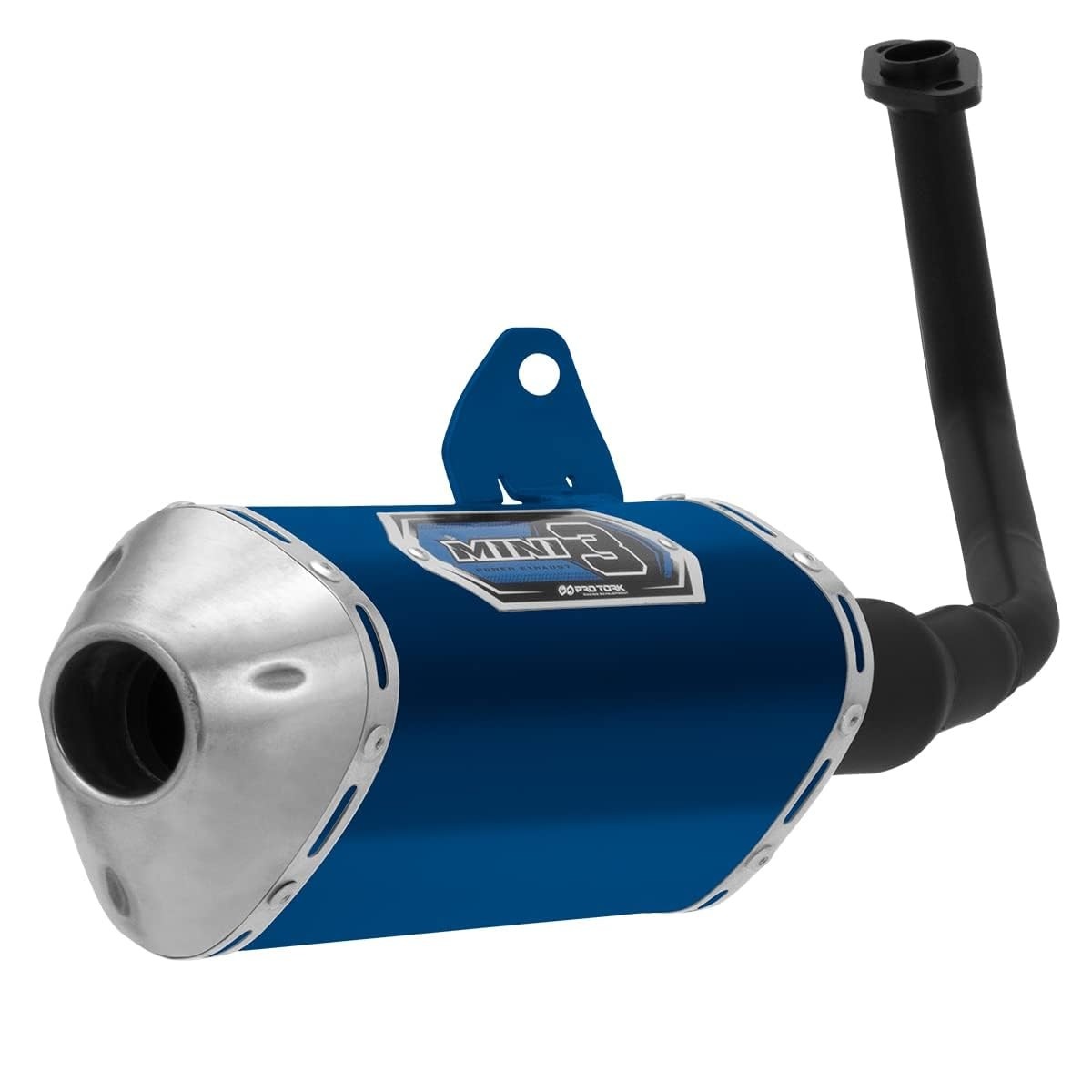 Escapamento Esportivo Pro Tork Mini 3 Trioval Titan 160 / Fan 160 - Ronco Agressivo e Design Único