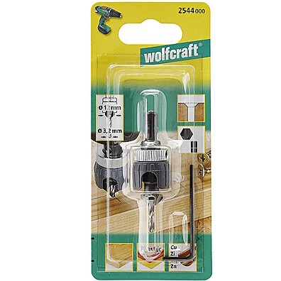 Escareador de Furos Wolfcraft: Precisão e Profundidade!