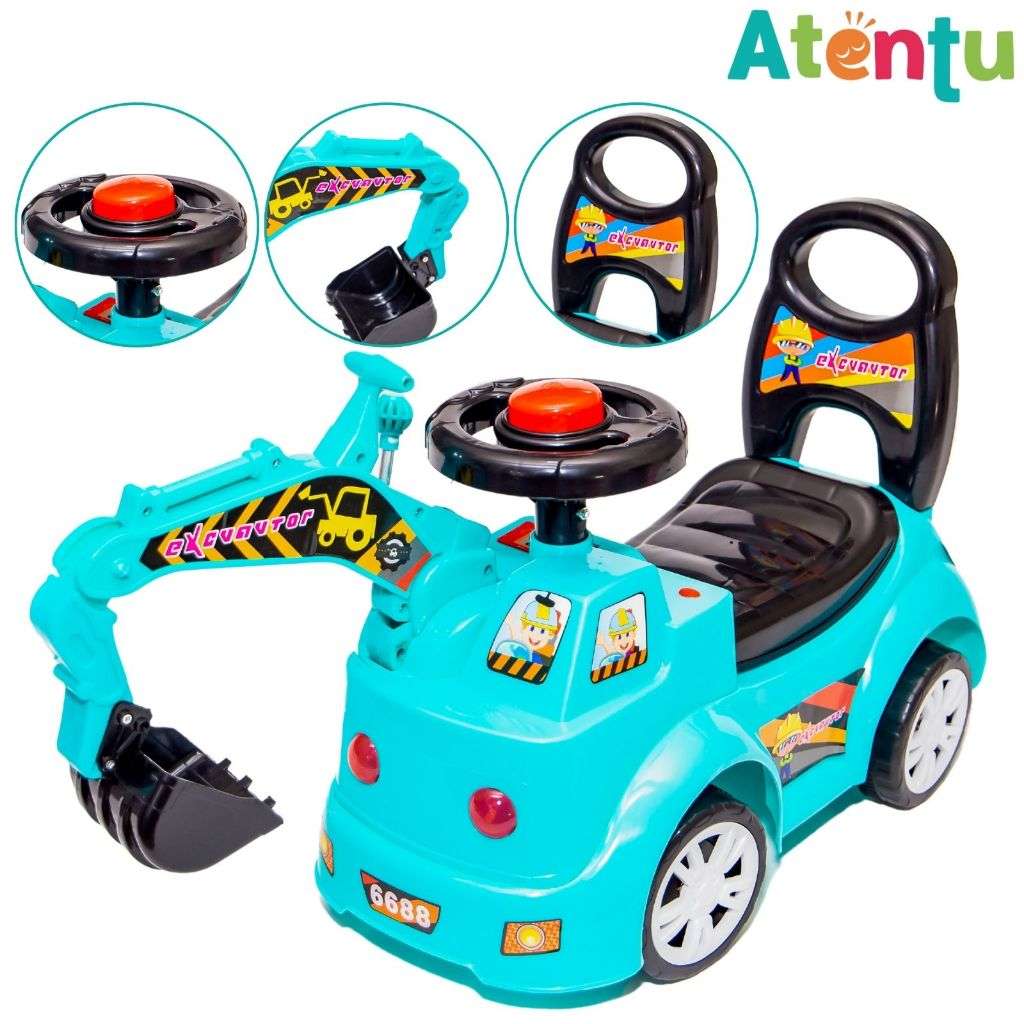 Escavadeira Infantil Gigante: Aventura na Construção!