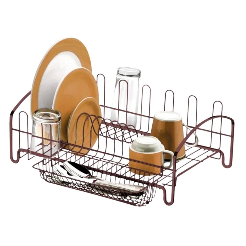 Escorredor de Louças Bronze: Organize com Estilo!