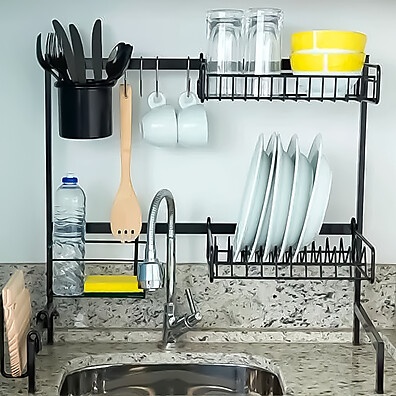 Escorredor de Louças Inox: Organize sua Pia!