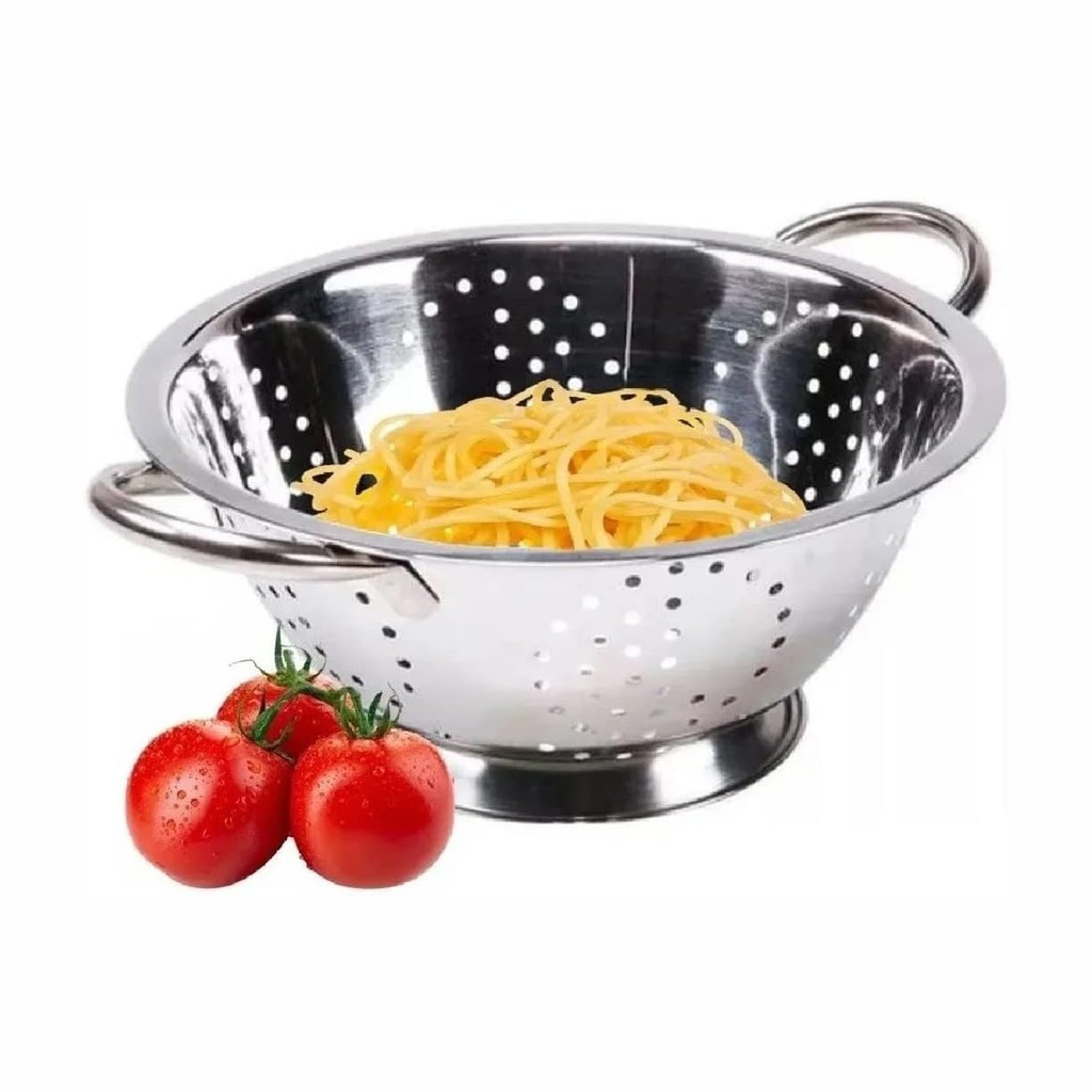 Escorredor de Macarrão Inox: Prático e Durável para sua Cozinha