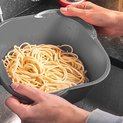 Escorredor Multiuso Gusto 27,5x27,5x13cm – Praticidade na Cozinha