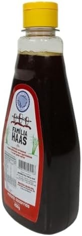 Melado Escorrido De Cana Orgânico Família Haas Bisnaga 450 G