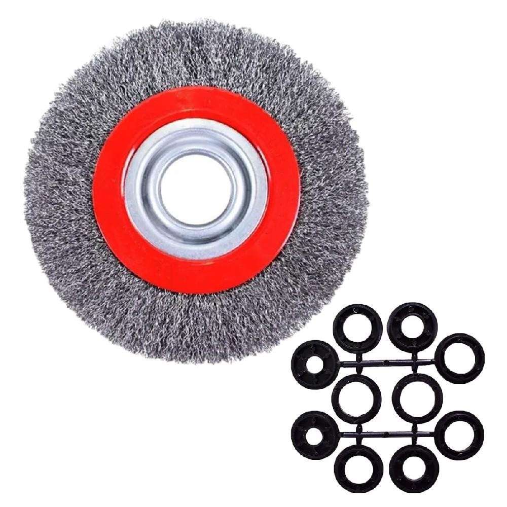 Escova de Aço Circular 6x3/4" Graff: Limpeza e Remoção
