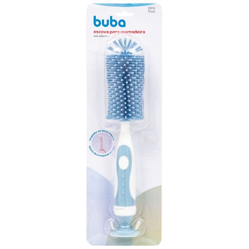 Escova de Mamadeira Buba: Limpeza Total e Segura!