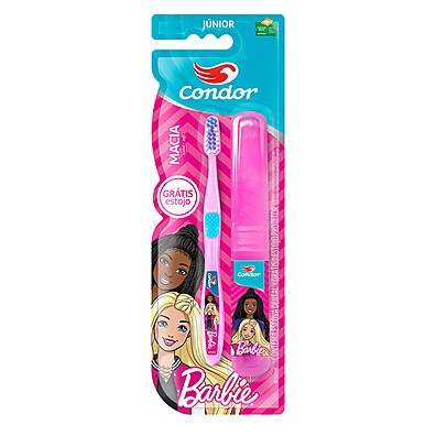 Escova Dental Barbie Condor: Sorriso Saudável e Divertido!