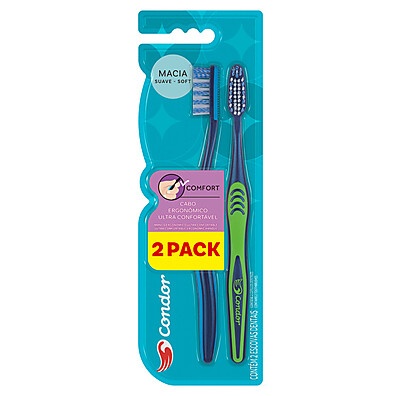 Escova Dental Condor Comfort: Cuidado Bucal Superior