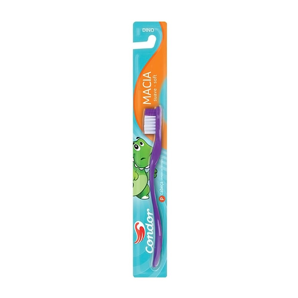Escova Dental Infantil Dino Condor: Cuidado Divertido!
