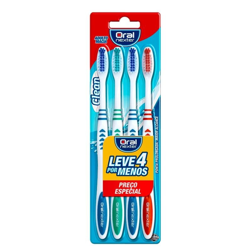 Escova Dental Nexter Clean: Cuidado Bucal Suave