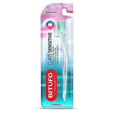 Escova Dental Sensitive Bitufo: Cuidado Ultra Macio