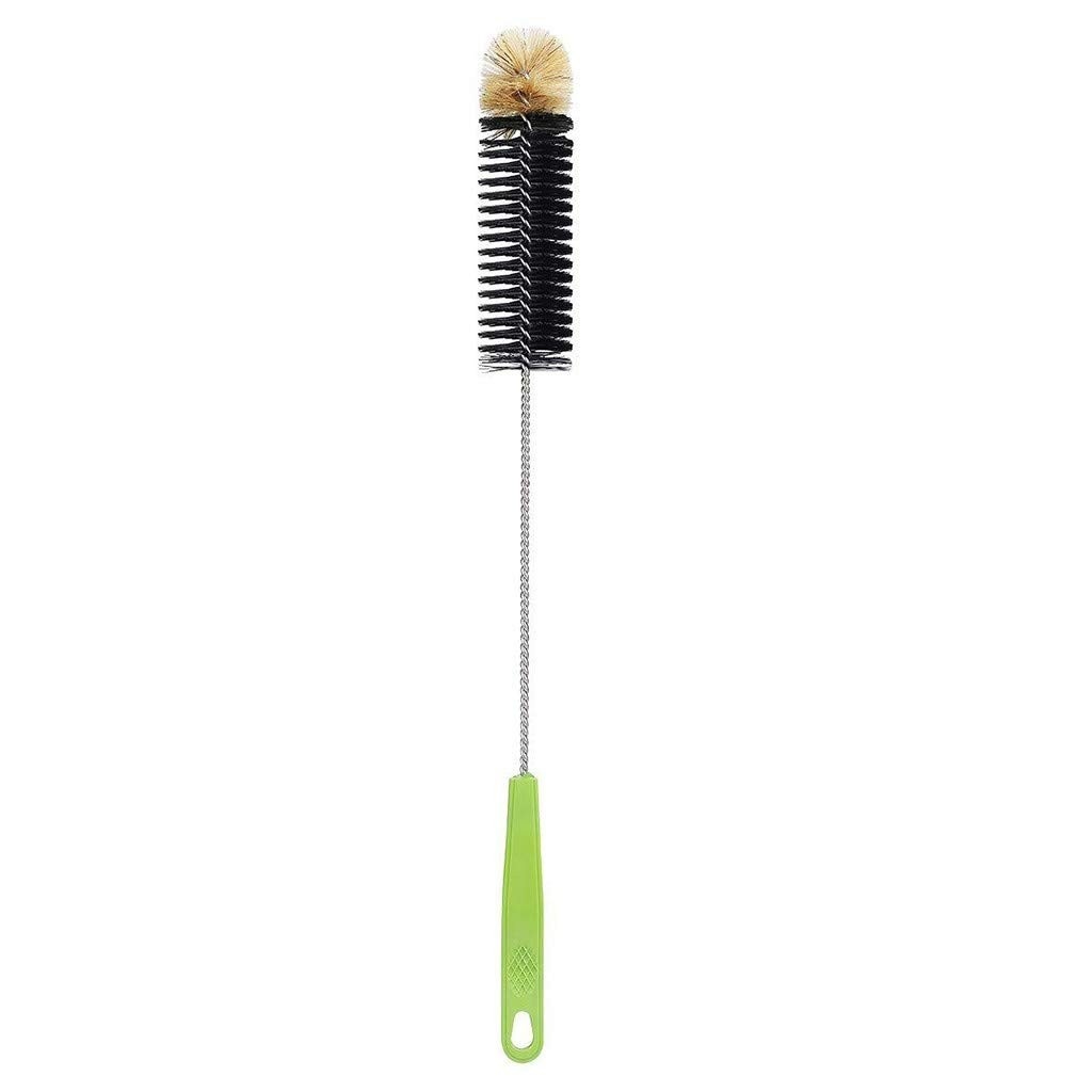 Escova de Limpeza Dobrável 41cm - Ideal para Mamadeiras e Garrafas de Pescoço Estreito