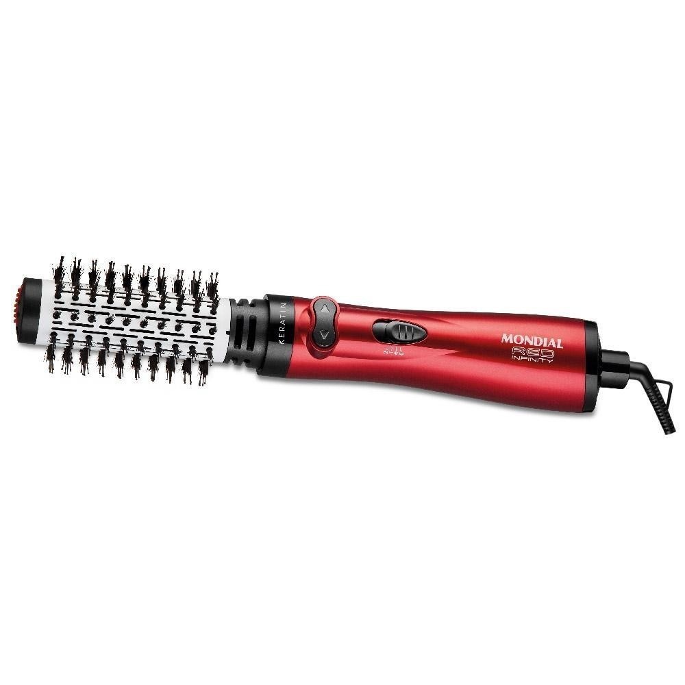 Escova Rotativa Mondial Red Infinity: Cabelos Lindos!