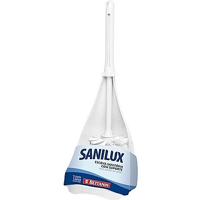 Escova Sanlux com Suporte: Limpeza Eficaz!