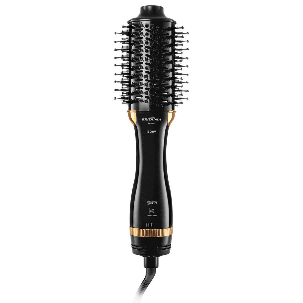Escova Secadora Britânia: Cabelos Lisos e Sem Frizz!