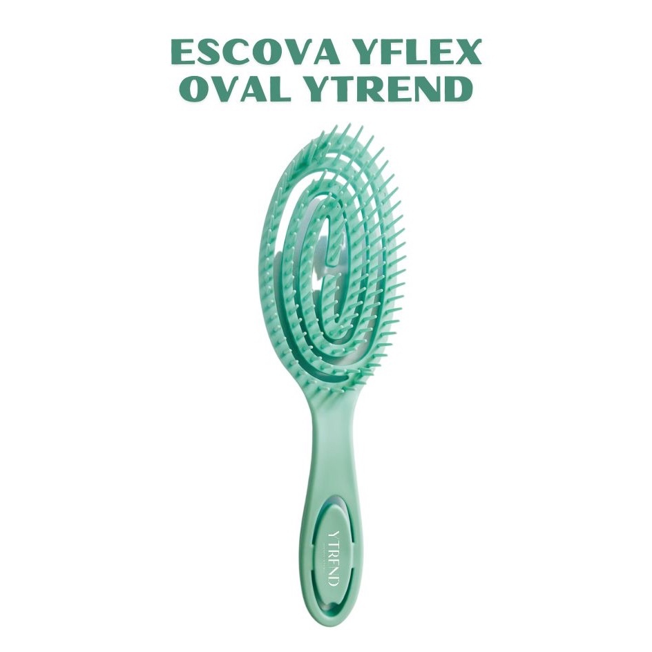 Escova YFlex: Desembaraça Sem Quebrar!