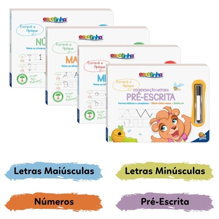 Escreva e Apague: Aprenda com Diversão!