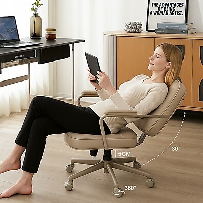 Cadeira Giratória Super Luxuosa para Diretores: Conforto e Elegância no Seu Escritório