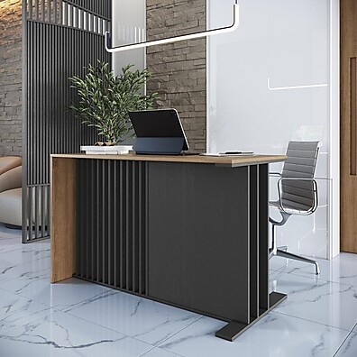 Escrivaninha Office 120cm Ripada: Elegância e Praticidade