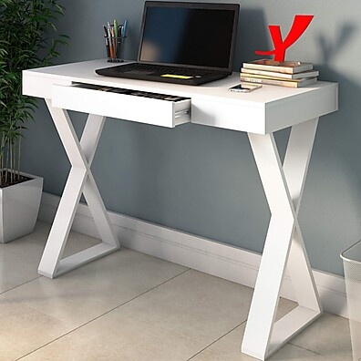 Escrivaninha Veneza II com 1 Gaveta: Design Elegante e Funcional