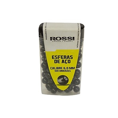 Esfera de Aço 6mm Rossi – Resistência e Qualidade em Cada Milímetro