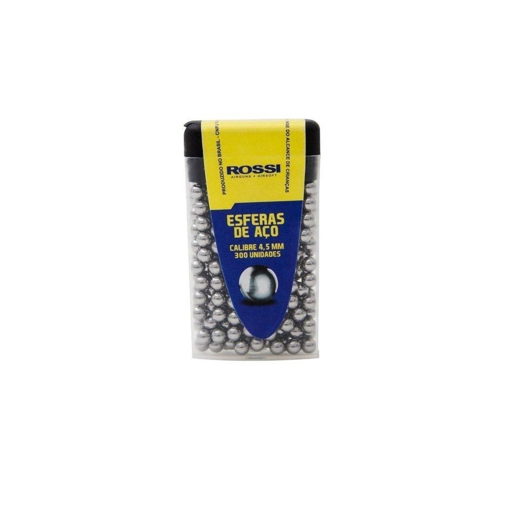Esferas de Aço 4,5mm: Precisão Rossi em 300 Tiros!