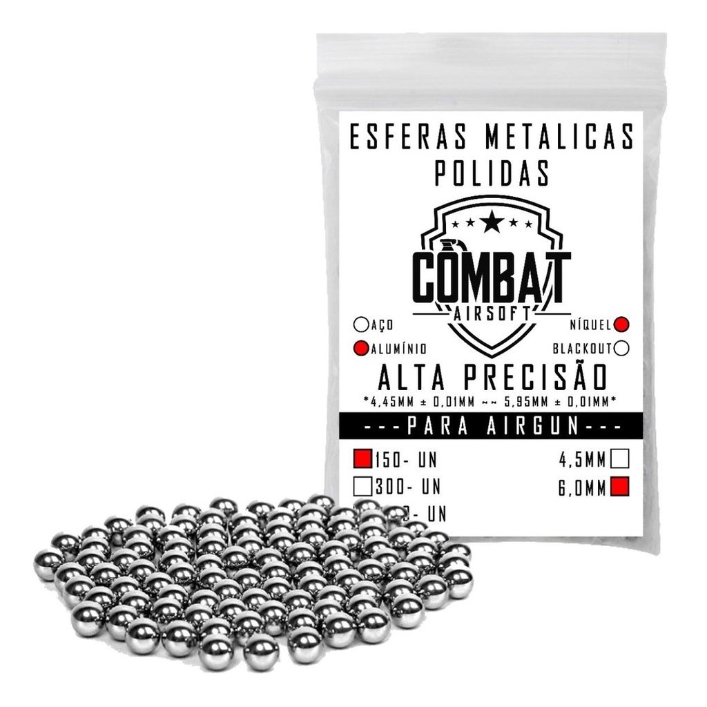 Esferas de Alumínio 6mm: Potência e Precisão!