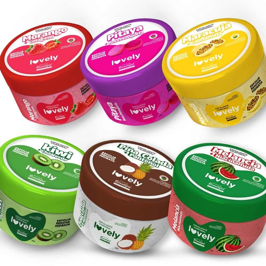 Esfoliante Corporal Lovely 280g: Pele Macia e Saudável