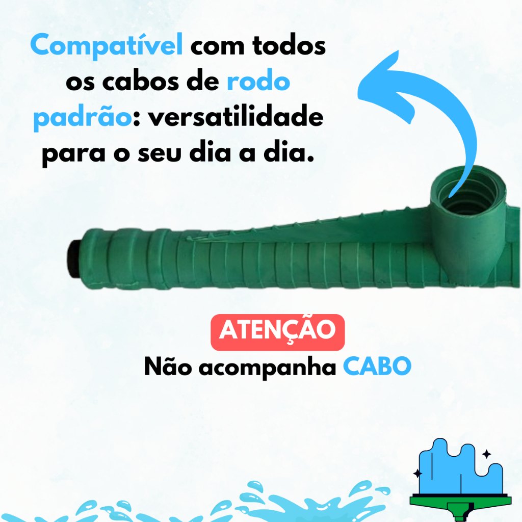 Rodo Pequeno Puxa Seca: Limpeza Rápida e Sem Esforço!