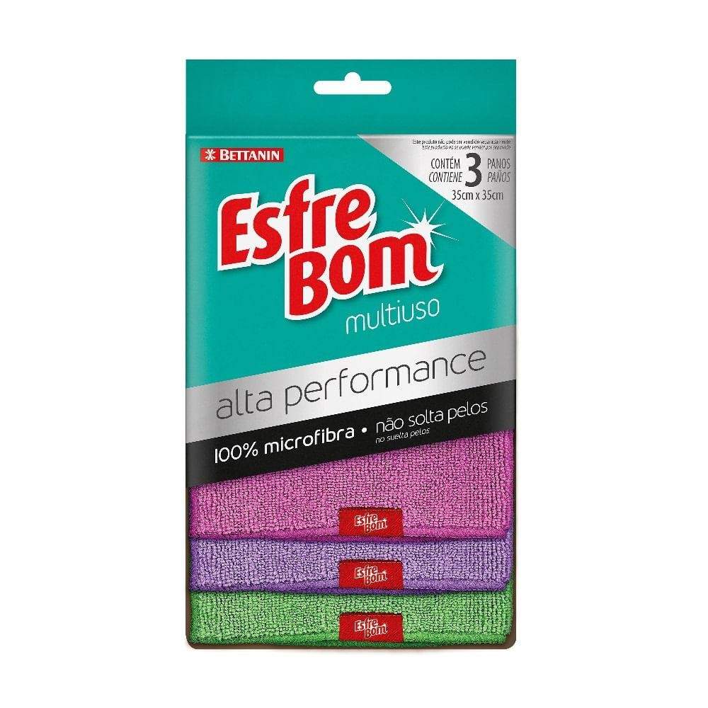 EsfreBom: Kit Pano Microfibra Alta Performance